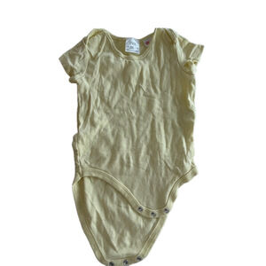 Baby Zara Bodysuit 6-9 Months Yellow